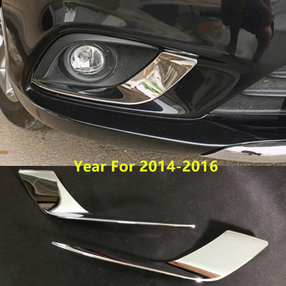 Для Mazda6 Mazda 6 Atenza 2014 2015 2016 2017 2018 Кузов Головной Передний Противотуманный Бровь Отделка Свет Лампа Рамка Накладка ABS Хромированная Крышка