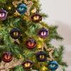 Yousheng 1/2Pcs Acrylic Dragon Eye Hanging Decoration 2D Flat Home Office Holiday Party Christmas Tree Fantasy Creature Dragon Eyes Hanging Ornament