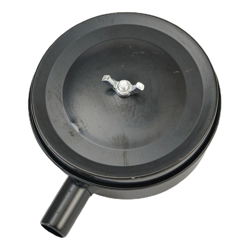 Фильтр насос аксессуары шум металл черный воздушный компрессор глушитель замена крепления инструменты 20 мм впускной практичный