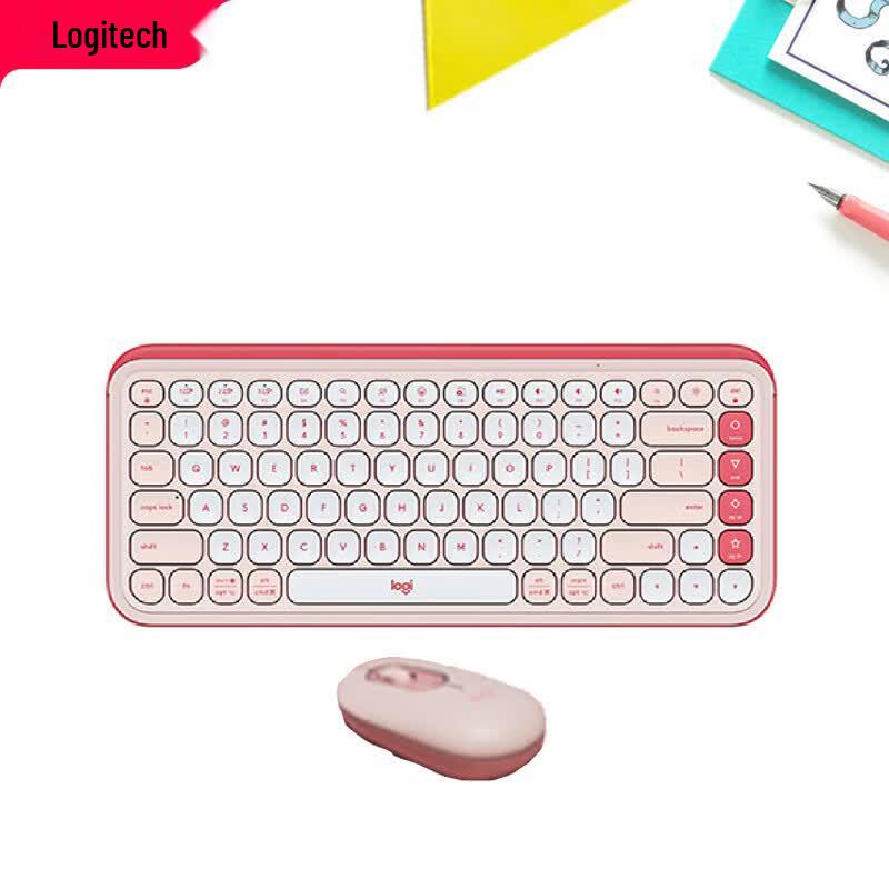 Беспроводной комплект клавиатуры и мыши Logitech