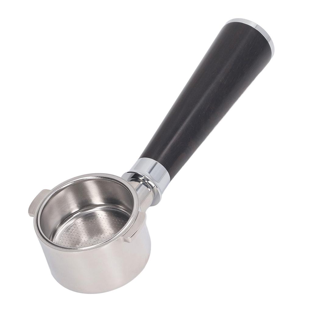 51mm Portafilter 2 Ears Bottomless Coffee Handle Stainless Steel for Delonghi ECO310 African