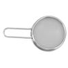 Flour Sieve Strainer 304 Stainless Steel Lightweight Easy Cleaning Ergonomic Handle Mesh Round