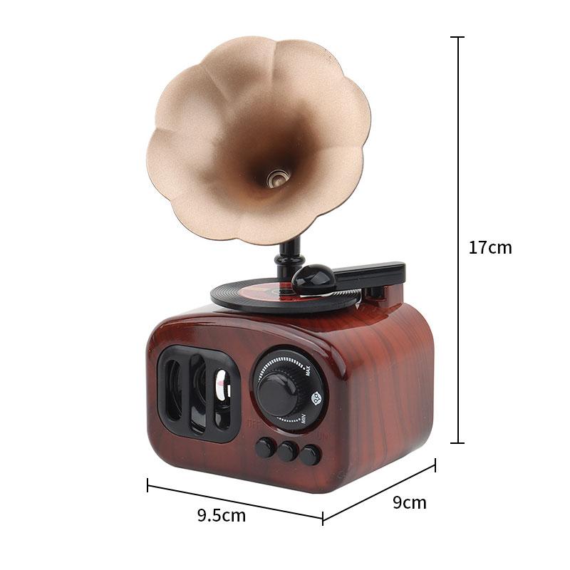 Music Box, Retro Phonograph, Home Decoration Holiday Gift Ornaments, Creative Classical Art Crafts
