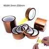 1pcs Width 3-200mm Heat BGA Thermal Insulation Polyimide Insulating High Temperature Adhesive Tape 3D Printing Board Protect