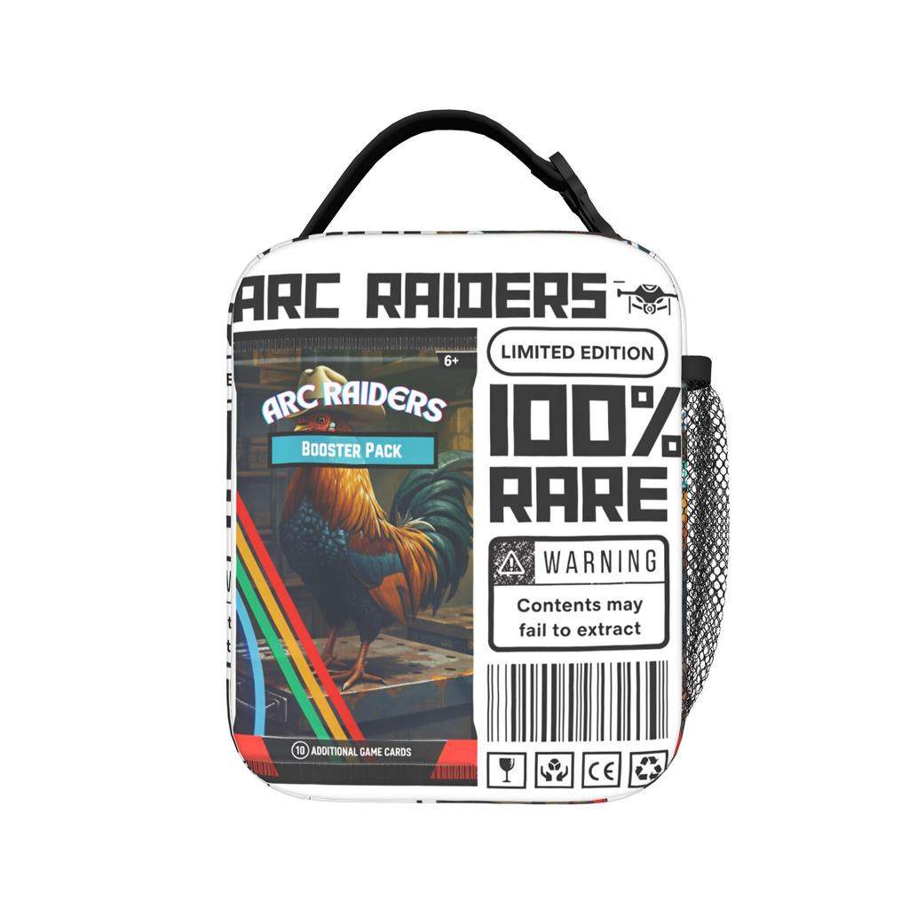 ARC Raiders Футуристическая Sci-Fi Игра Изолированная Сумка-Ланчбокс Термосумка Многоразовая, Контейнер для Ланча Герметичная Сумка-Тоут Ланч-Бокс