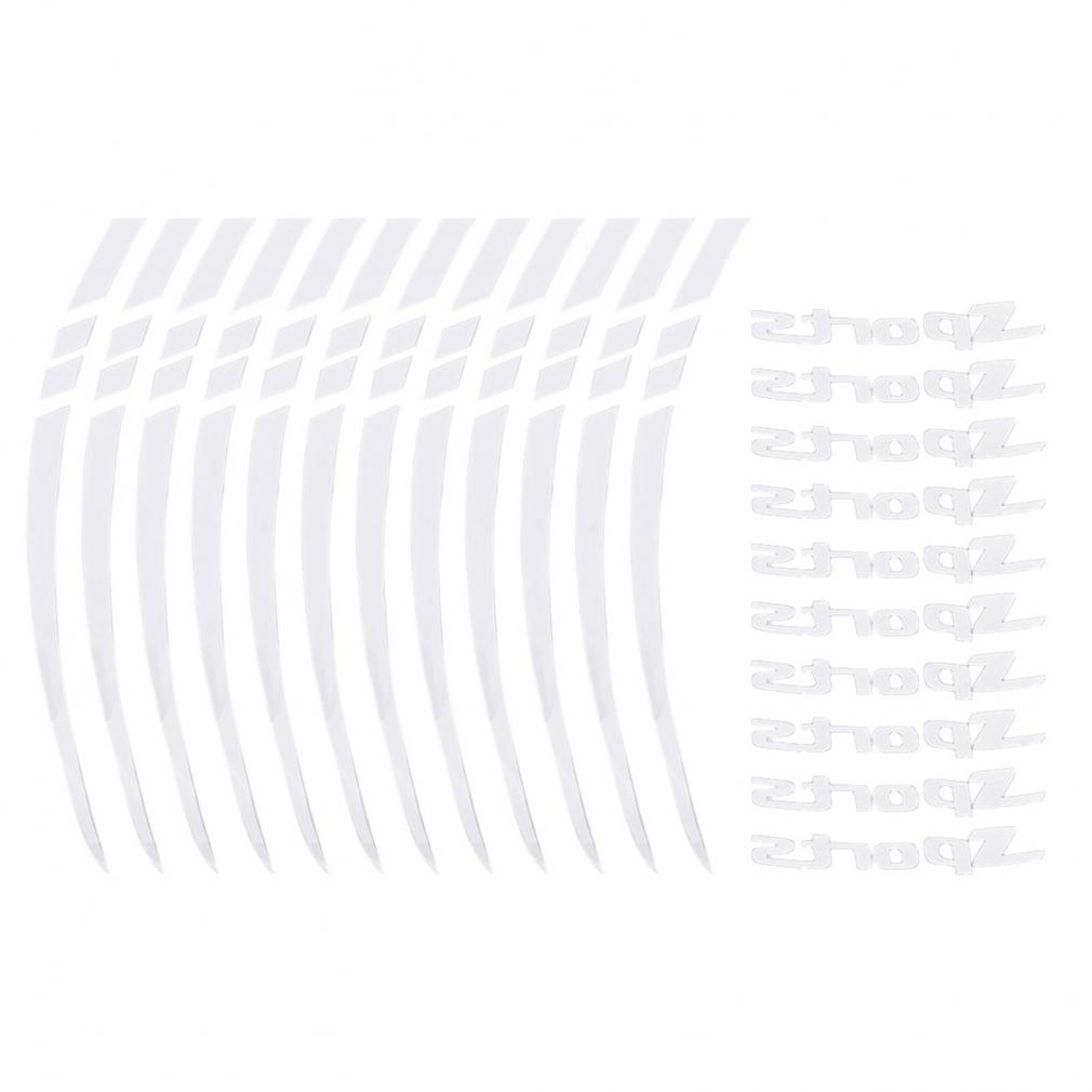 Светоотражающие наклейки на обода колес, совместимые с моделями 18 и 21 дюйм