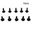 10 шт. винтовых зажимов крышки моторного отсека для 2003-2010 гг., черный пластик 955 572 710 00, 95557271000