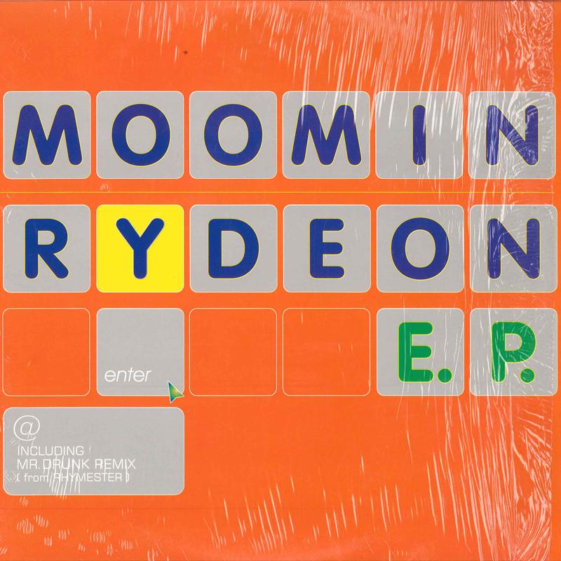 12-дюймовая пластинка MOOMIN Ryde On E.p. SYUM0124 NEOSITE 1999 Япония Рэп Хип-Хоп R&B Б/у