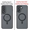 Матовый чехол для Magsafe для Oneplus Nord 5 CE5 ACE 5 Ultra ACE5 Racing Противоударный Беспроводная зарядка Магнитная Жесткая Задняя Крышка