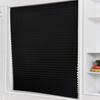 Non-Woven Pleated Window Shades Self-Adhesive Pleated Blinds Folding Curtains For Kitchen Balcony Shades Home Decoration