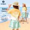 Navigare Girls' Color Block Short Sleeve T-Shirt