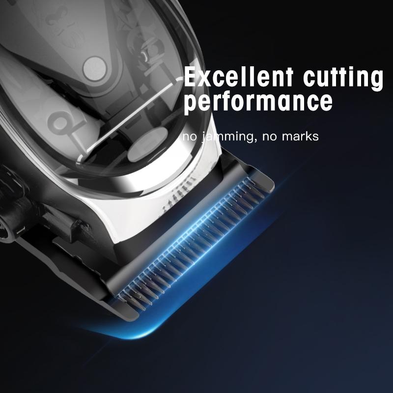 New Electric Hair Clipper Magnetic Levitation High Speed High Power Electric Clipper Rechargeable Electroplating High-grade