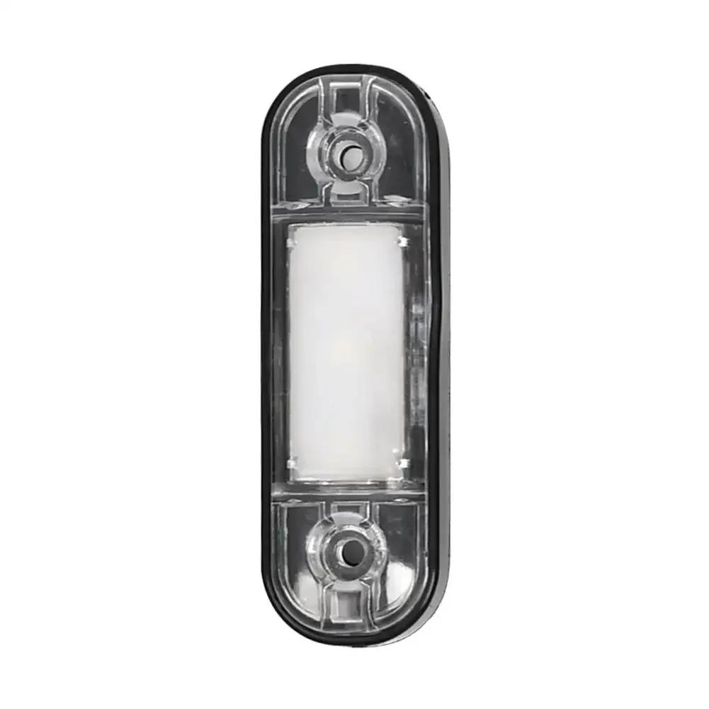 3-светодиодный боковой габаритный фонарь для грузовика, клейкая лента, указатель поворота, задний фонарь, стоп-сигнал, автомобиль, грузовик, прицеп, тягач, грузовик 12 В 24 В