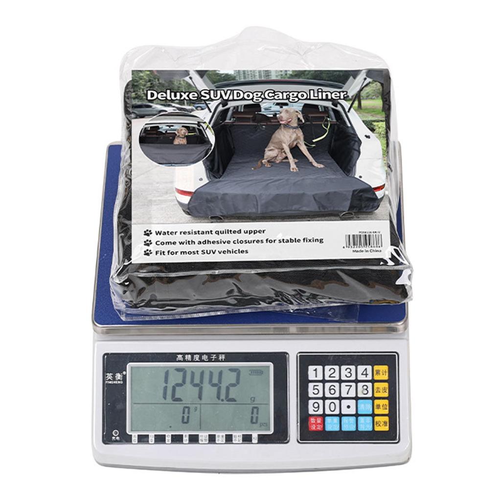 Коврик для багажника для домашних животных, устойчивый к царапинам, чехол для сиденья собаки, простой в установке, регулируемый защитный коврик для заднего сиденья для домашних животных, защитный коврик для багажа