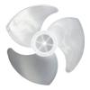 PVC Three Bladed Fan For D Hole Air Circulation Turbo Floor Fan Replacement Parts Home Cooling Accessories