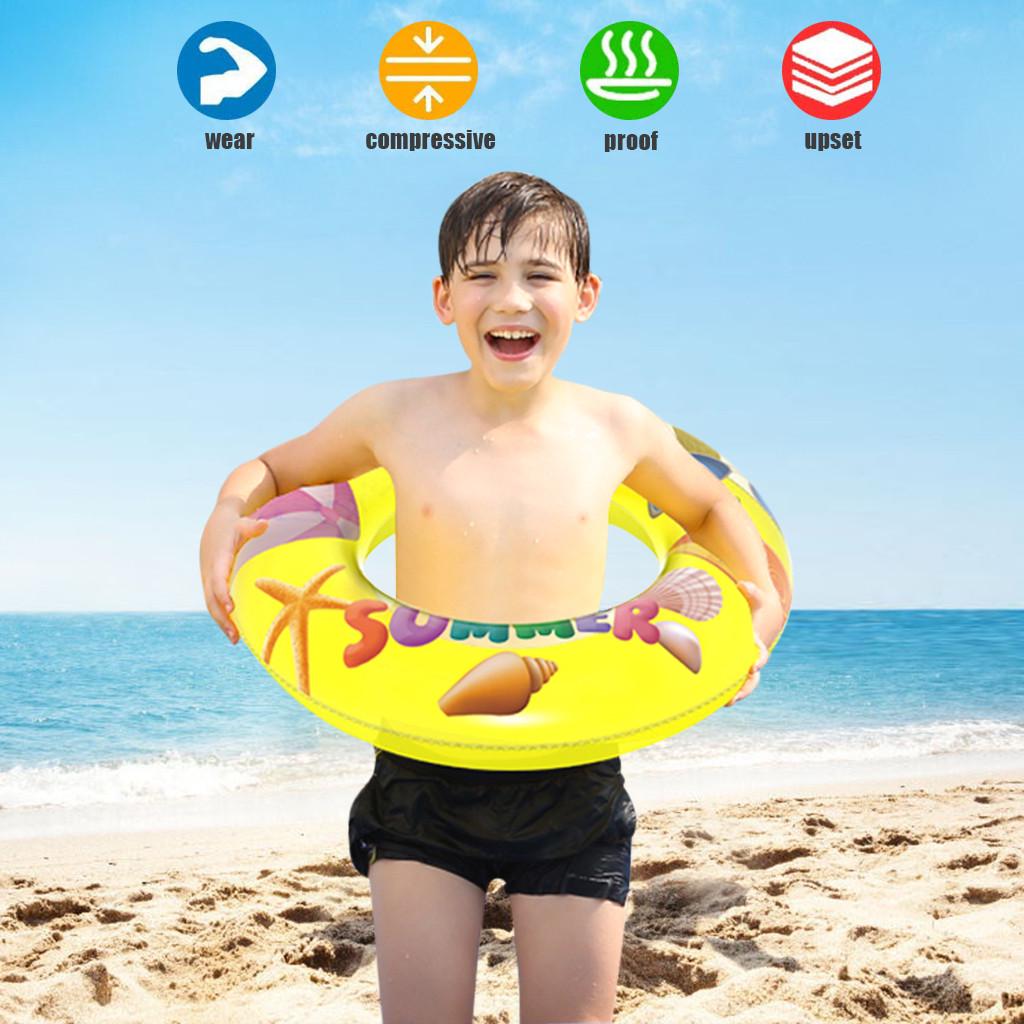 80# Inflatable Adult Swimming Ring Summer Beach Fruit Swimming Pool Toys