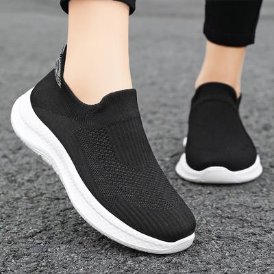 Туфли женские универсальные мягкие подошвы не устают, одна педаль повседневные одиночные туфли универсальные новые трендовые мягкие подошвы летающие плетеные женские туфли