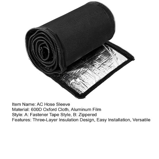 3 слоя Изоляционное покрытие для медных труб ОВКВ Устойчивый к УФ-излучению Изоляционный рукав для труб кондиционера для улицы Аксессуар для изоляции наружного трубопровода