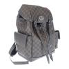 598140_FABHU_8863 Рюкзак Â· Дневной рюкзак серый/черный Канва GG Supreme мужской