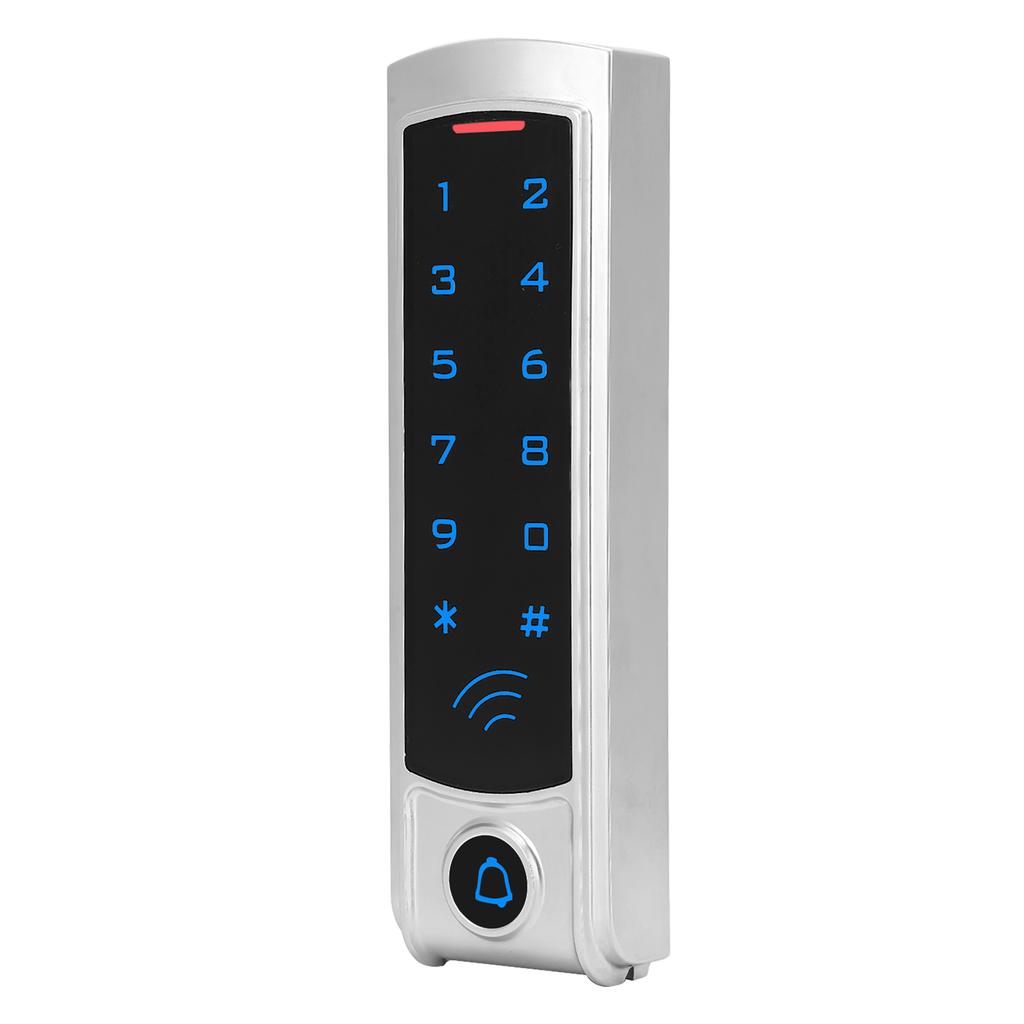 Door Keypad 13.56MHz RFID Wiegand26 Password Card Reader Access Controller with Backlit Keyboard