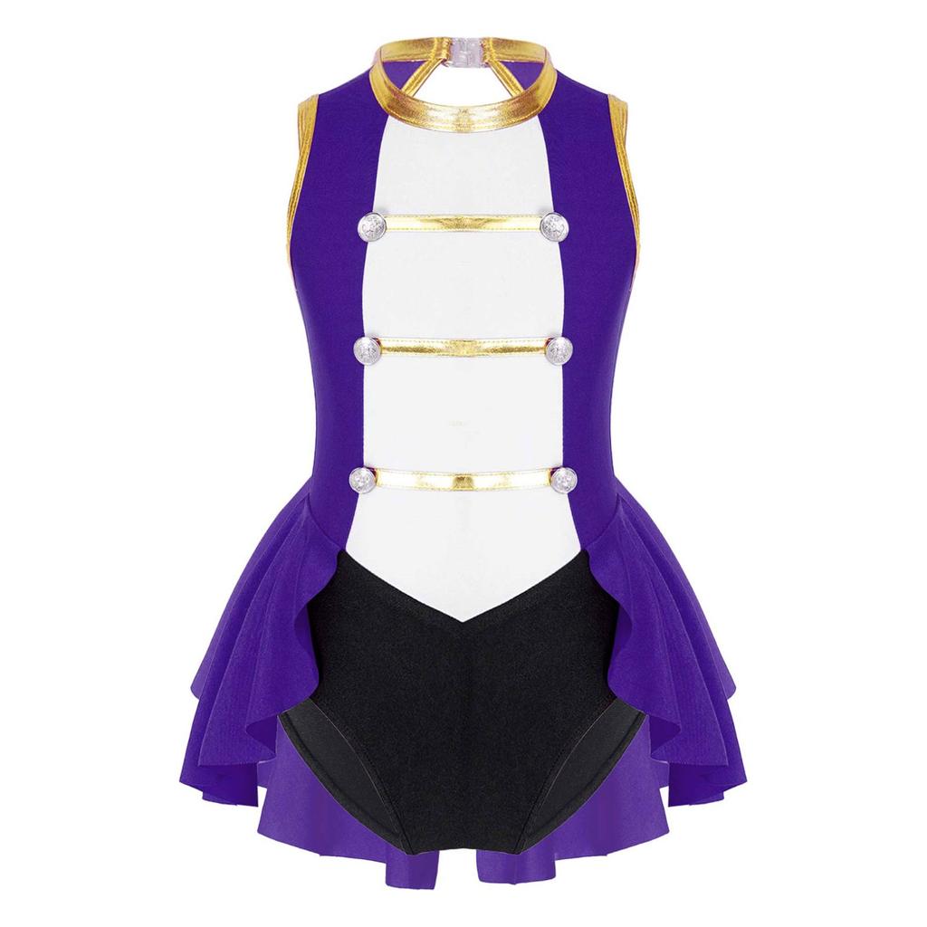 Детский костюм циркового манежа для девочек на Хэллоуин, карнавальное танцевальное платье, купальник, наряд для косплея