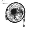 USB Small Desk Fan 360 Degrees  Rotation Super Sound Off Mini Fan Portable One Key Switch USB Desk Fan with