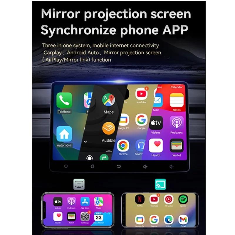 3-в-1 Адаптер Mirror Link Проводной на Беспроводной Carplay для Airplay Android Auto MirrorLink Bluetooth+ Wi-Fi USB-донгл Автомобильный ИИ-бокс