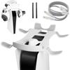 Подставка PSVR 2, подставка для гарнитуры PS5 VR, держатель дисплея с кабелем для зарядки контроллера Type-C 2 в 1 [устанавливается на консоль PS5], многофункциональная подставка для хранения
