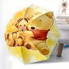 Winnie-the-Pooh, Tigger Automatic Opening and Closing Umbrella, Compact Travel Umbrella, Lightweight and Portable, Suitable for Beach Commut