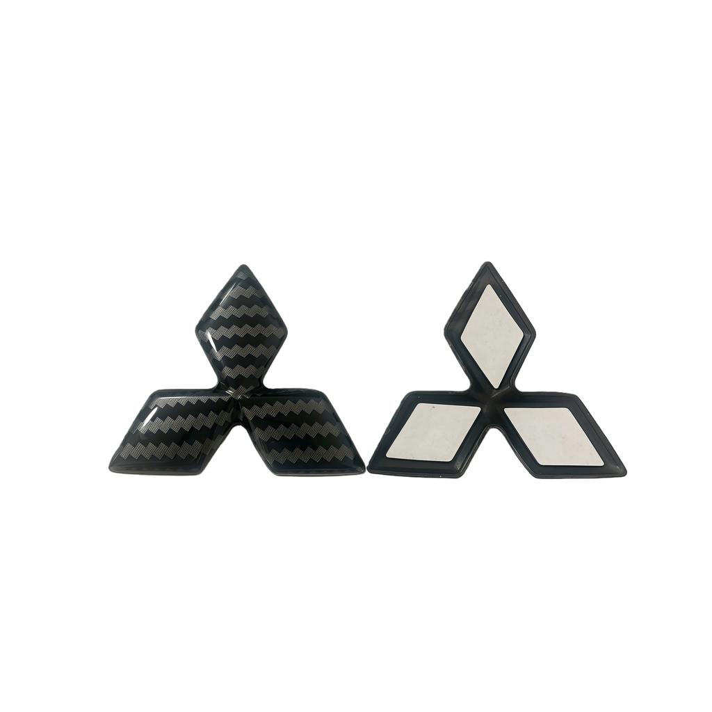 47mm Car ABS Car Steering Wheel Center Stickers for Mitsubishi Lancer EX Galant ASX Outlander Pajero Eclipse Badge Accessories