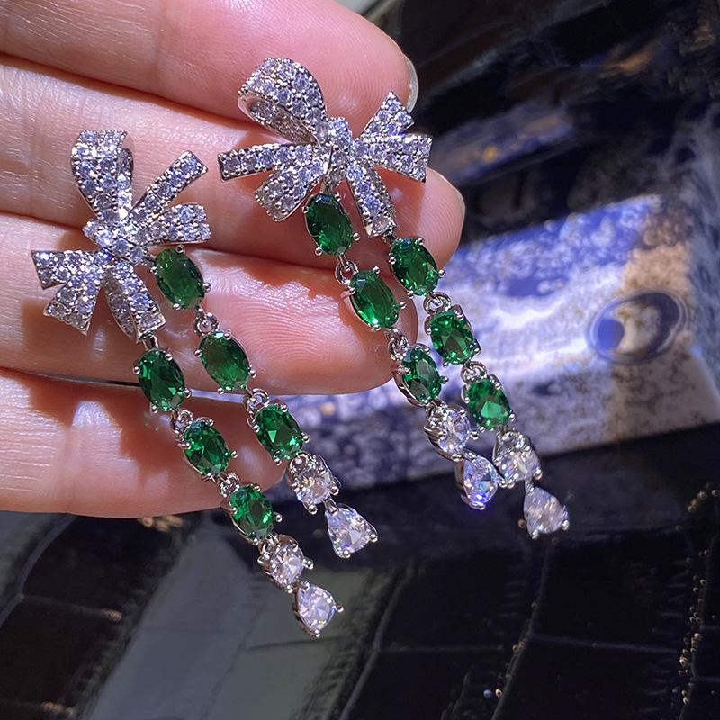 Винтажные серьги-капли с жемчугом и бриллиантовой инкрустацией - Ретро-стиль, Легкая роскошь, Высококачественный дизайн