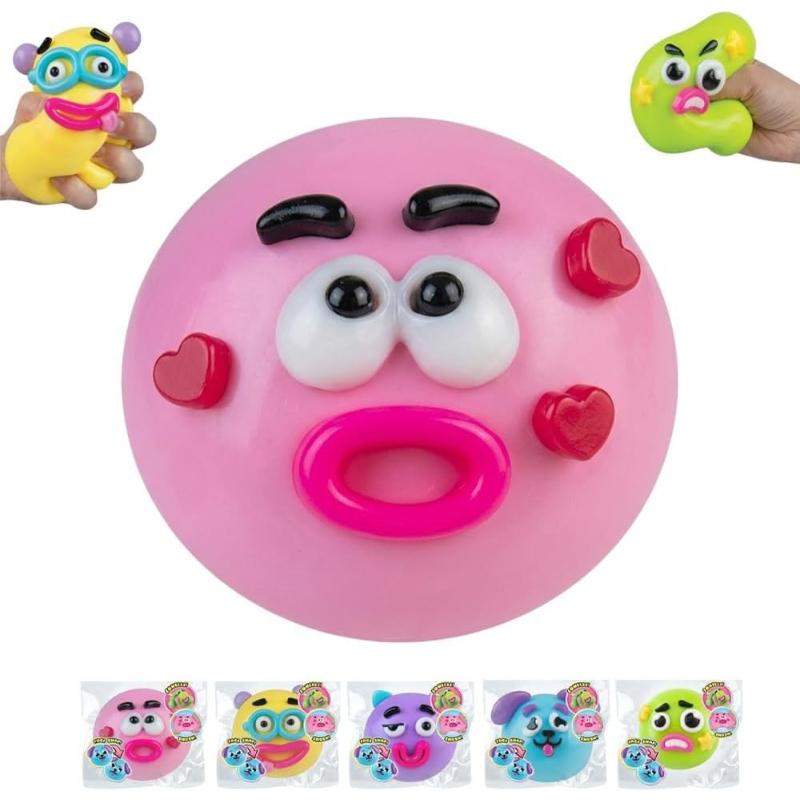 Smushers Squishy, Curiosities Dog Fa Swap Squishy Toy, Soft Moldable Cute Slow Rise Squeeze Toy Adult Fun gifts