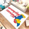 Kansas Jayhawks (14) Rug Suitable For Living Rooms Bedrooms Computer Rooms Dining Areas And Placement Under Tables And Chairs Also An Ideal Choice For