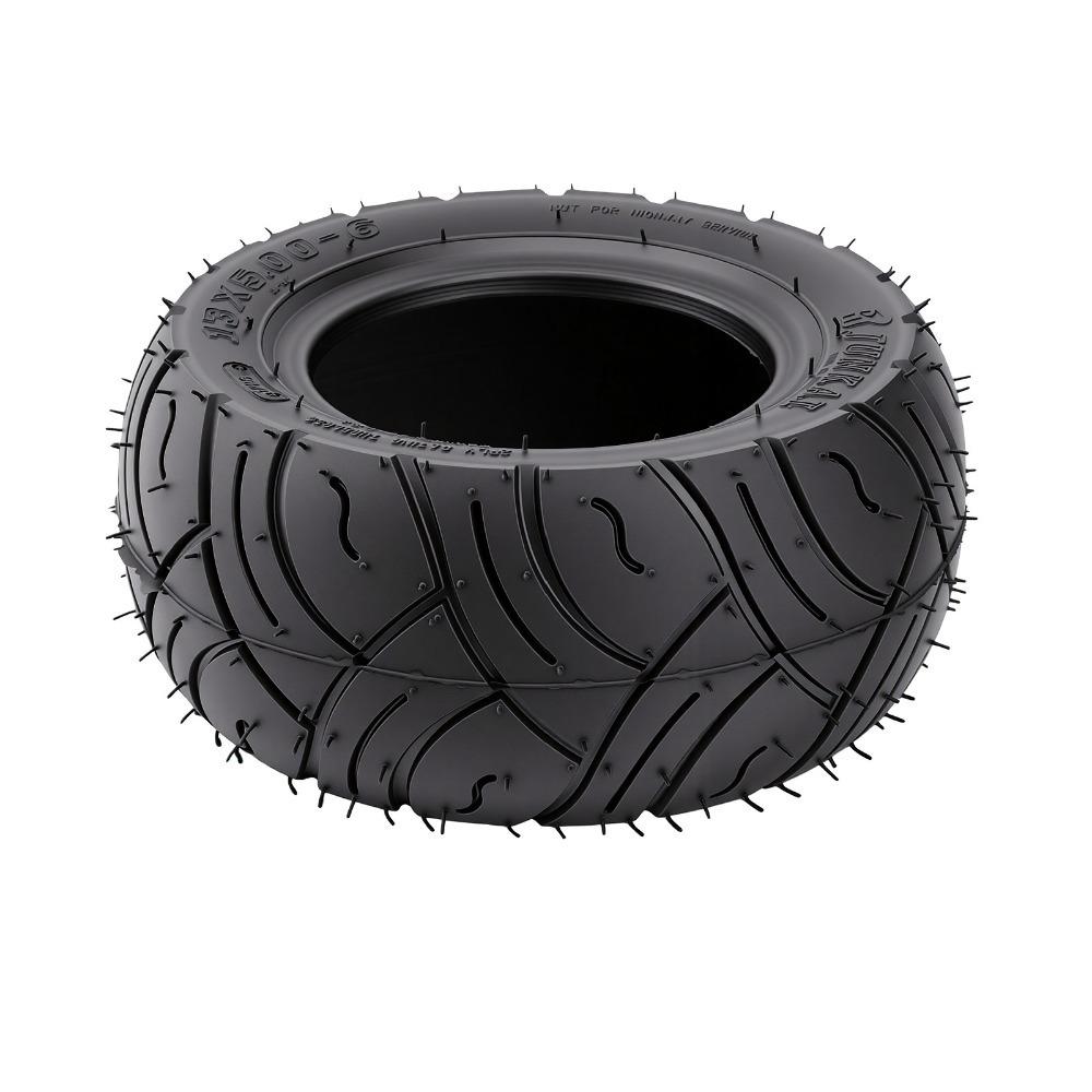 Anti Slip Tread Vacuum Tire 13x5.00-6 Replacement Tire Durable Tubeless Tire  For ATV