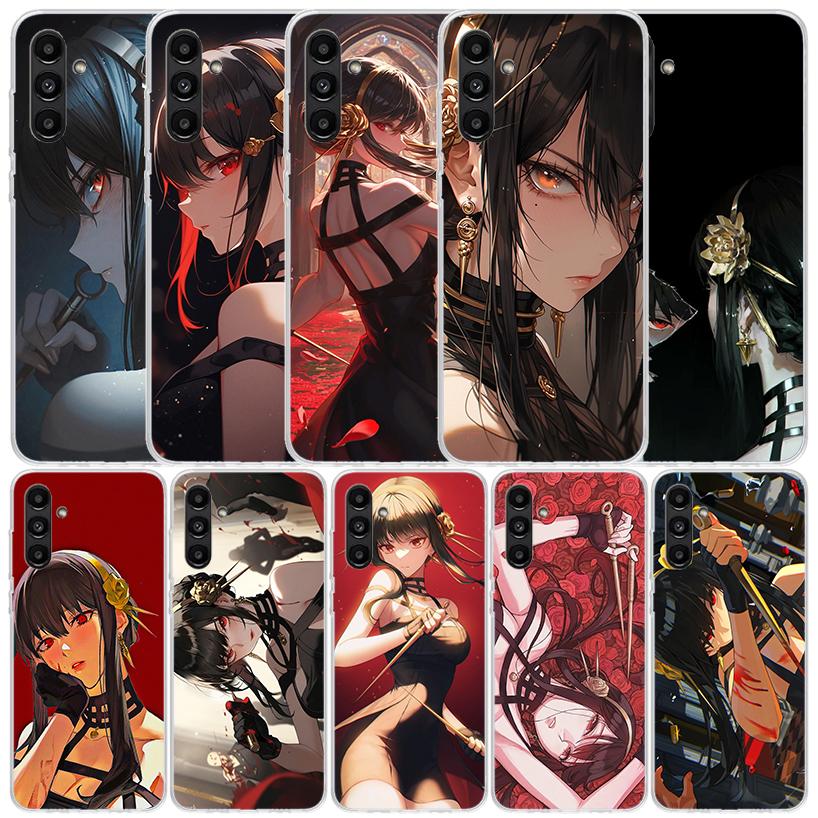 Чехол для телефона S-Spy Family Yor F-Forger для Samsung Galaxy A17 A37 A57 A16 A15 A14 A13 A56 A55 A54 A53 A36 A35 A34 A33 A26 A25 A24