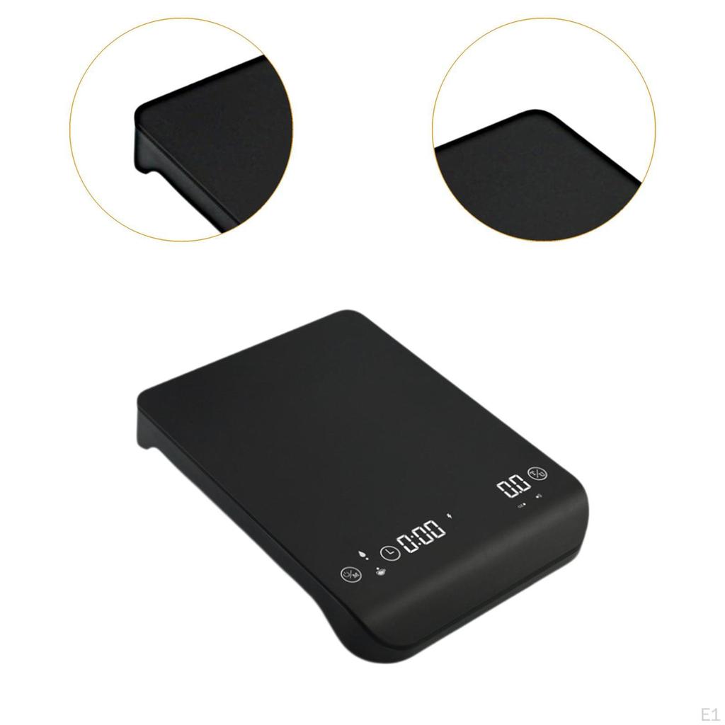 Espresso Scale Kitchen Professional LED Display Multifunctional Digital with Timer Smart