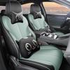 BYD Qin L Compatible Full Leather Car Seat Cushion - All-Season, Five-Seat Design