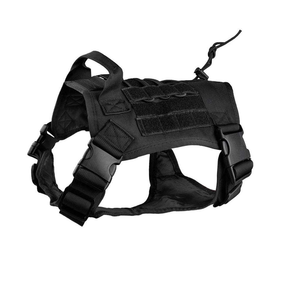 Жилет для тактических собак Cross-Border Camouflage - нейлоновая шлейка для дрессировки средних и крупных собак