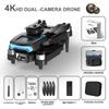 F169 Foldable 8K Dual Camera Drone with Optical Flow Positioning and Remote Control for Aerial Photography