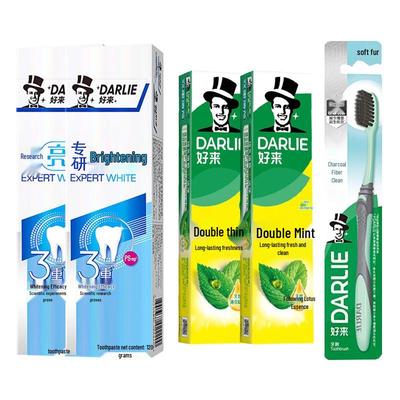 Набор зубных паст Expert Whitening и Double Mint