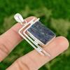 Daughters Day Sale 925 Sterling Silver Natural Sodalite Rough Pendant Jewelry