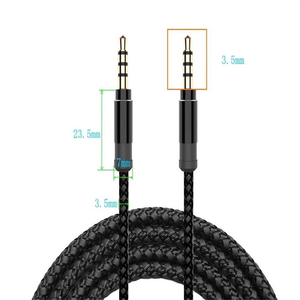 Headphone Extension Cord Car MP3 Car AUX Cable AUX Cord Audio Adapter Cord 3.5mm Audio Cable