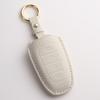 Изготовленный на заказ чехол для современного ключа автомобиля, чисто ручной работы, высококачественный кожаный защитный чехол для ключа, автотовары