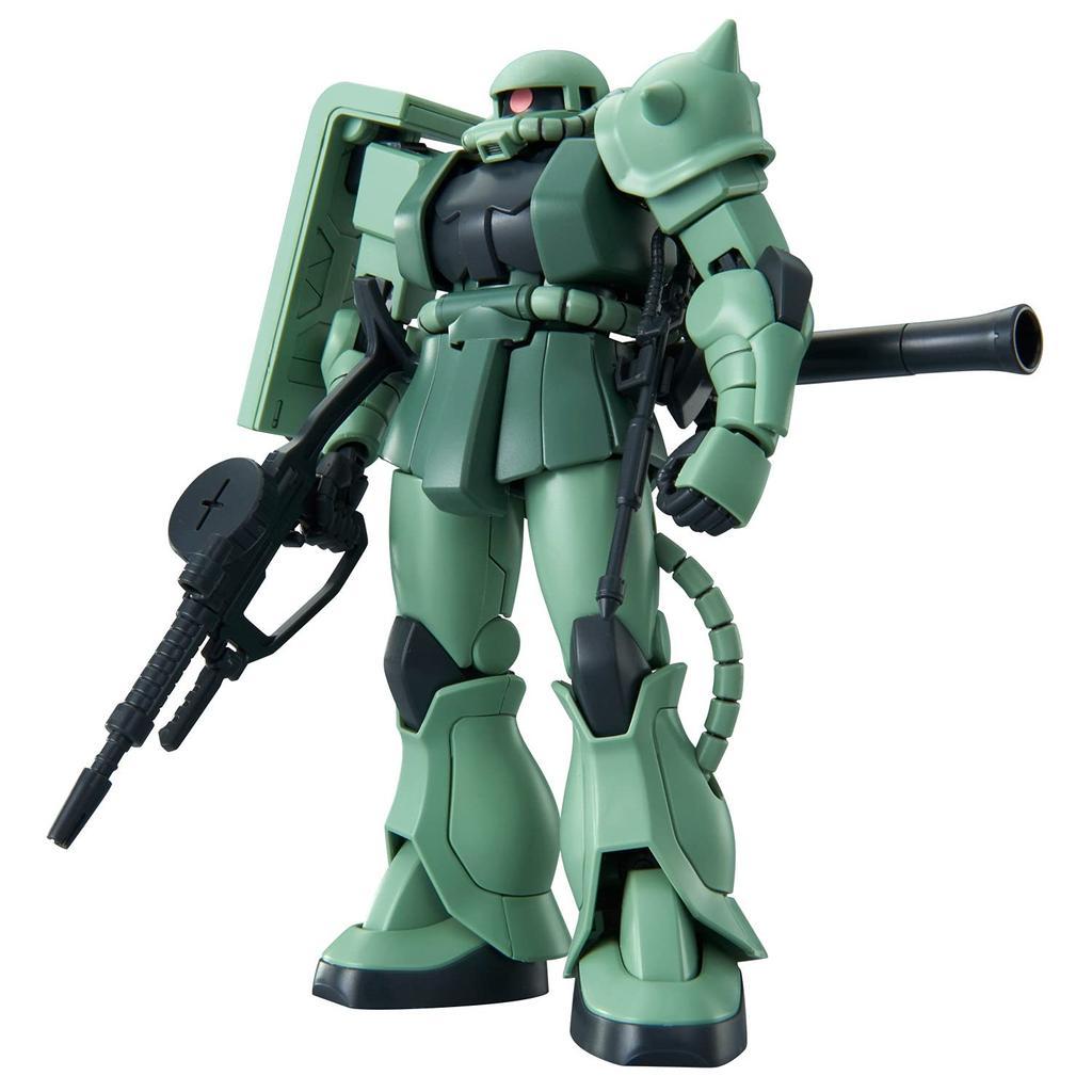 BANDAI SPIRITS HG Mobile Suit Gundam Zaku II Scale Plastic Model 1/144 Color-coded