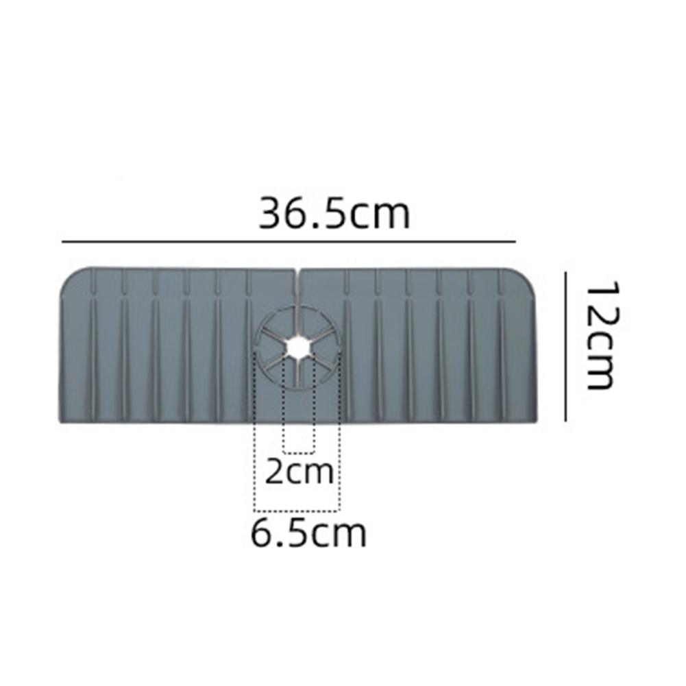 Kitchen Silicone Faucet Sink Mat Splash Guard Dry Countertop Protector for Bathroom Kitchen Gadgets for Around Faucet Handle