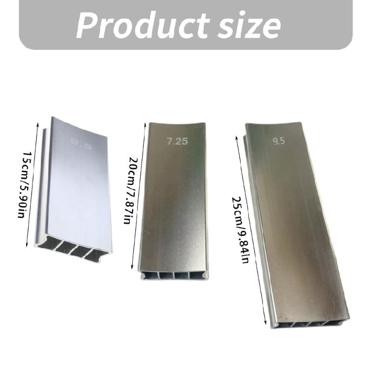 Two Way Radius Sanding Block Aluminum Alloy Fret Leveling Tool Guitar Bass Sanding Beam for Fret Leveling Fingerboard