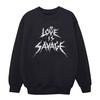 Womens/Ladies Villains Love Is Savage Sweatshirt
