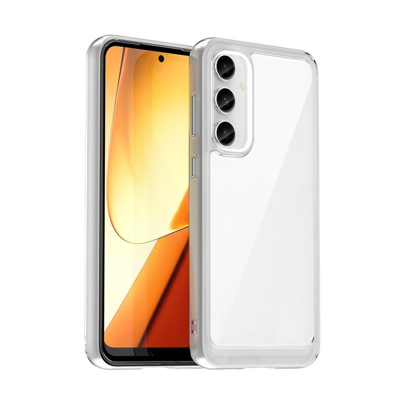 Чехол для Samsung Galaxy S23 FE Чехол для Samsung Galaxy S23 FE Цветной мягкий силиконовый прозрачный бампер для Galaxy S23 FE