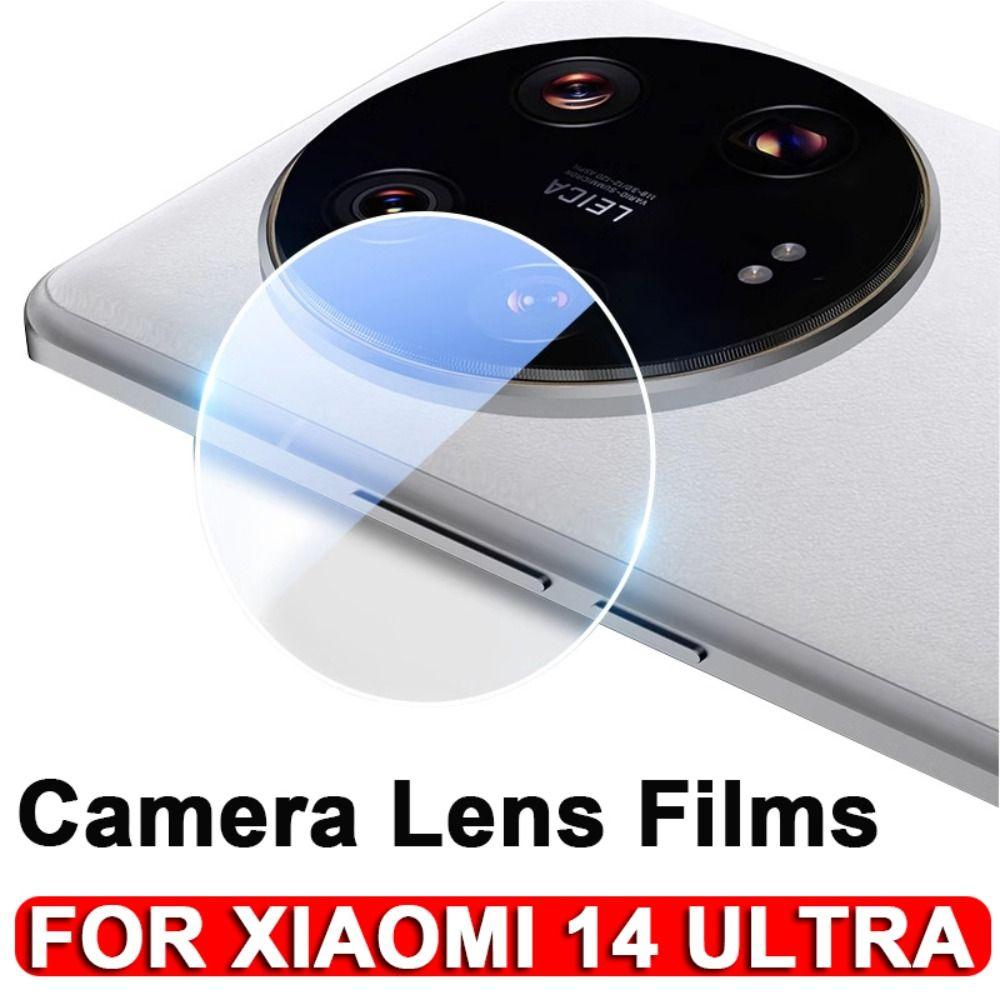 Защитная пленка для объектива камеры из закаленного стекла HD Защитная пленка для экрана для Xiaomi 14 Ultra
