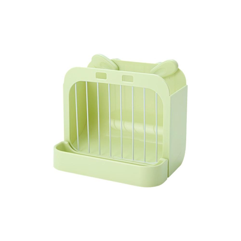 Wall Hanging Rabbit Hay Rack Chew Proof Pet Food Dispenser Practical Grass Rack Indoor Rabbit Cage